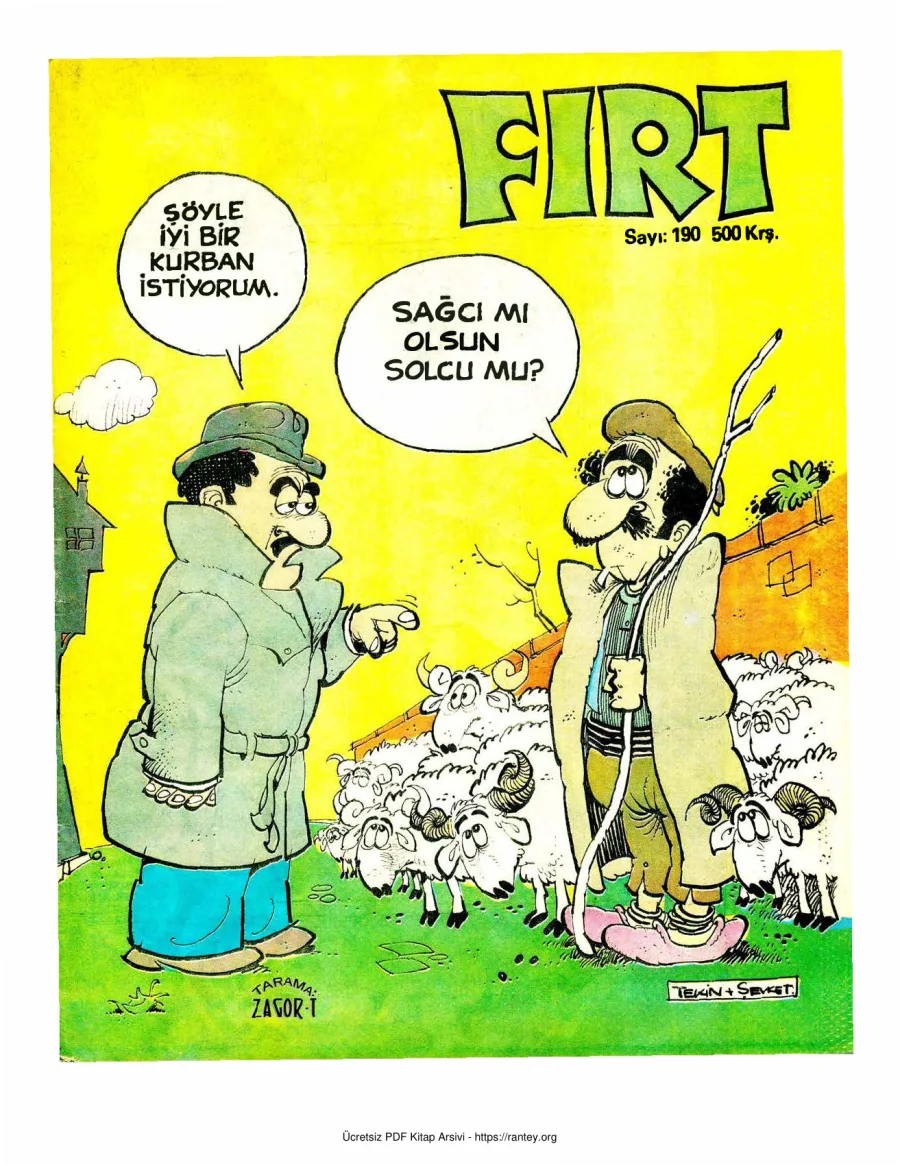 Fırt 1979 Sayı 190 kapak görseli