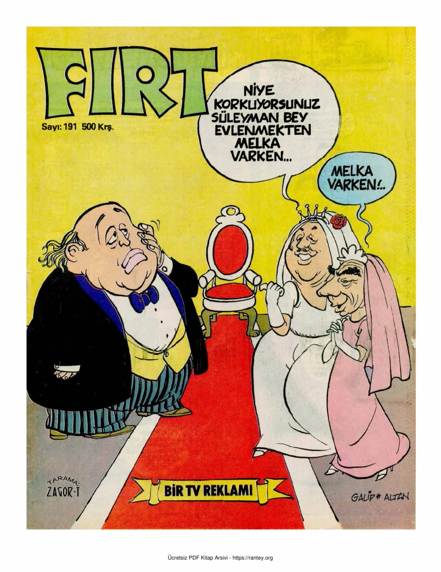 Fırt 1979 Sayı 191 kapak görseli