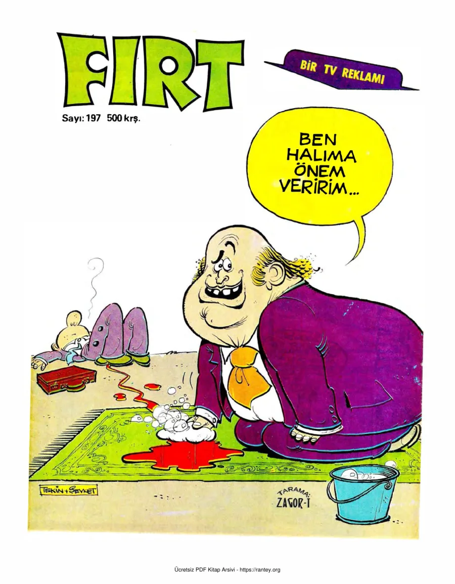 Fırt 1979 Sayı 197 kapak görseli