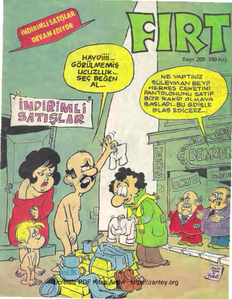 Fırt 1980 Sayı 205 kapak görseli
