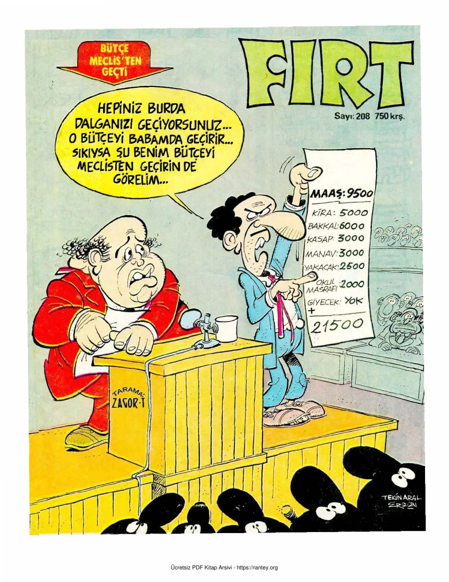 Fırt 1980 Sayı 208 kapak görseli