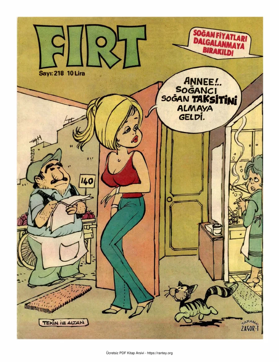 Fırt 1980 Sayı 218 kapak görseli