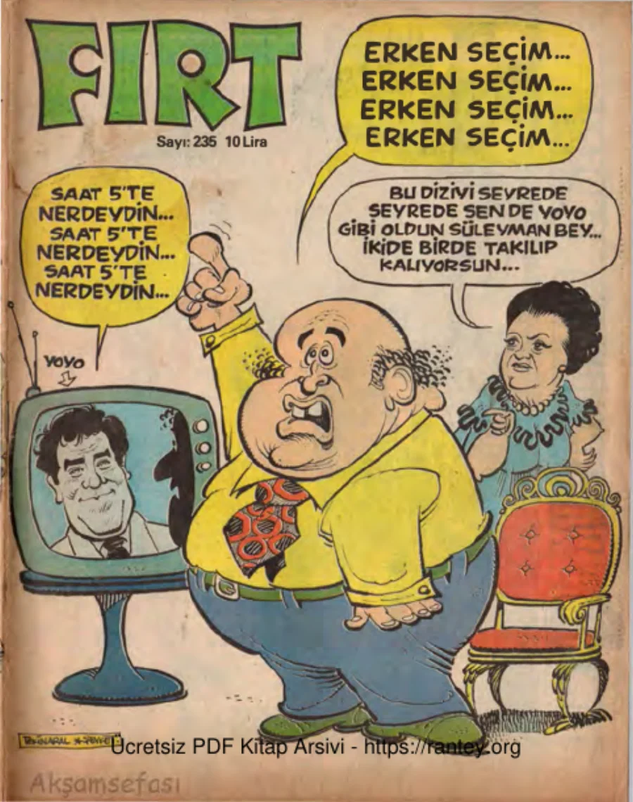 Fırt 1980 Sayı 235 kapak görseli