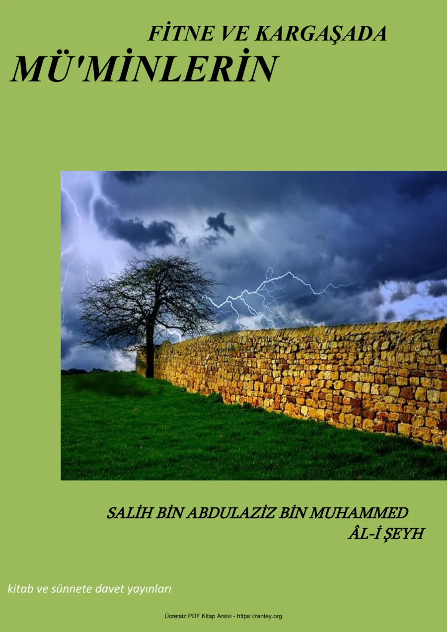 FİTNE VE KARGAŞADA Ebu Abdulmumin Tekin Mıhçı kapak görseli