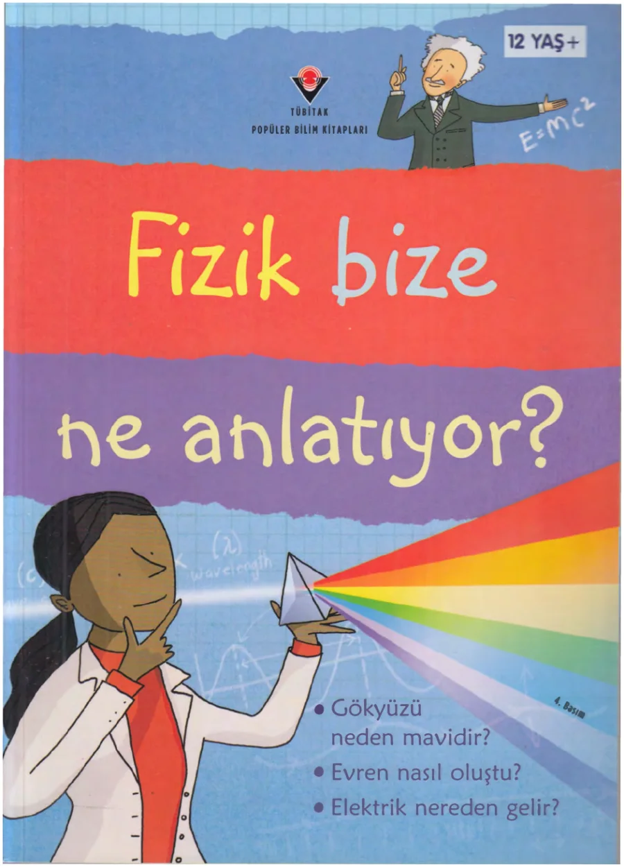 Fizik Bize Ne Anlatıyor kitap kapağı