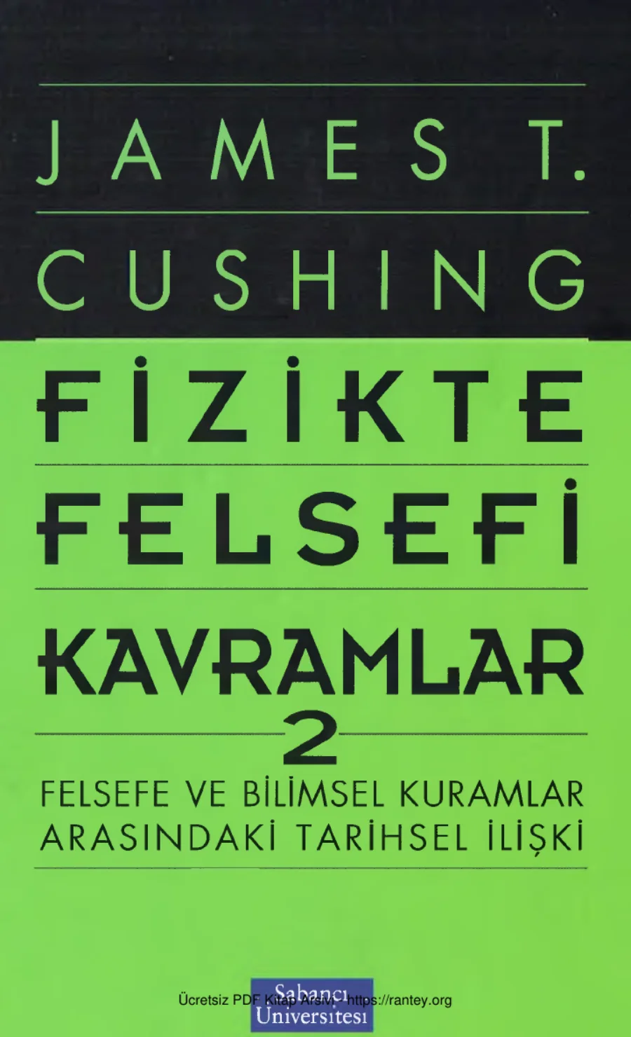 Fizikte Felsefi Kavramlar 2 kapak görseli