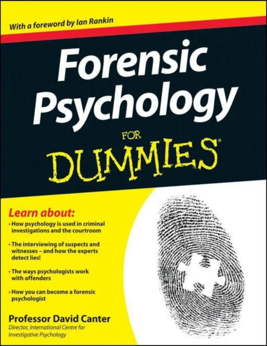 Forensic Psychology For Dummies PDF kapak görseli