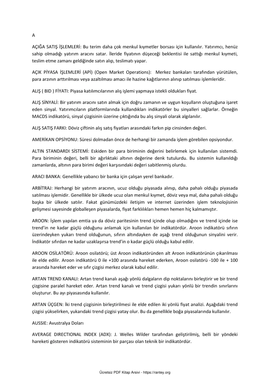 Forex Sozluğu kapak görseli
