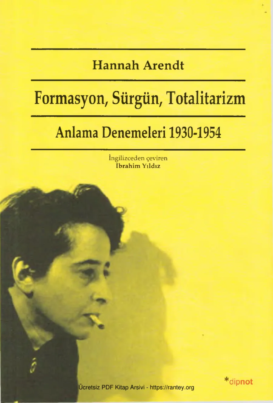 Formasyon Sürgün Totalitarizm Anlama Denemeleri 1930 1954 kapak görseli