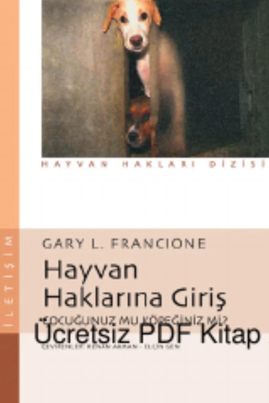 Francione Hayvan Haklarına Giriş kapak görseli