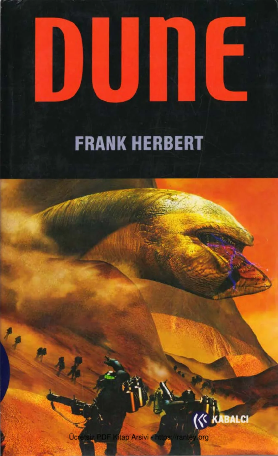 Frank Herbert Dune 1 kapak görseli