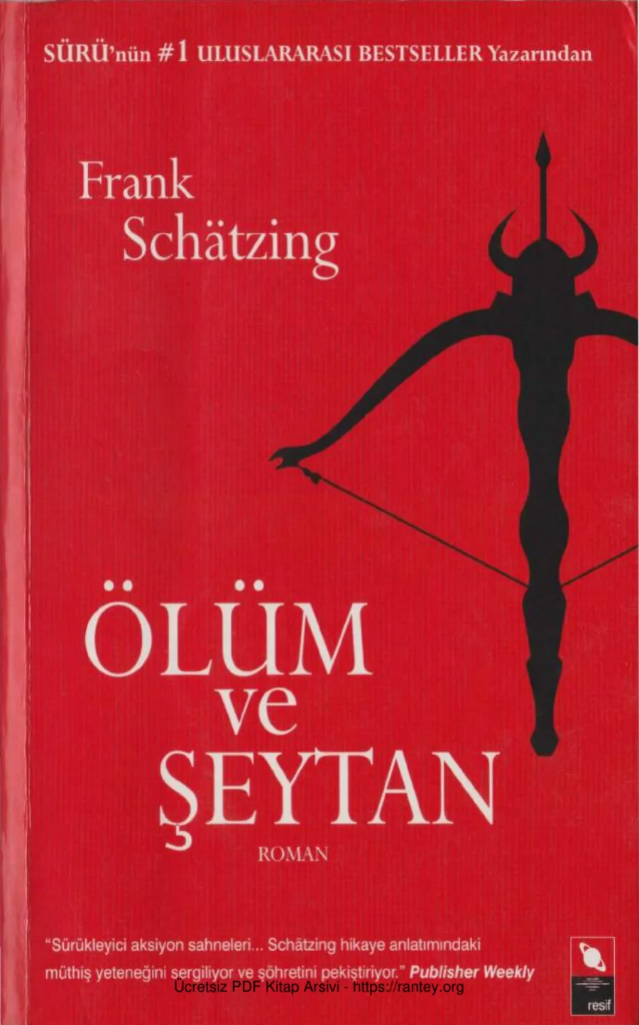 Frank Schatzing Ölüm Ve Şeytan Resif Yayınları kapak görseli