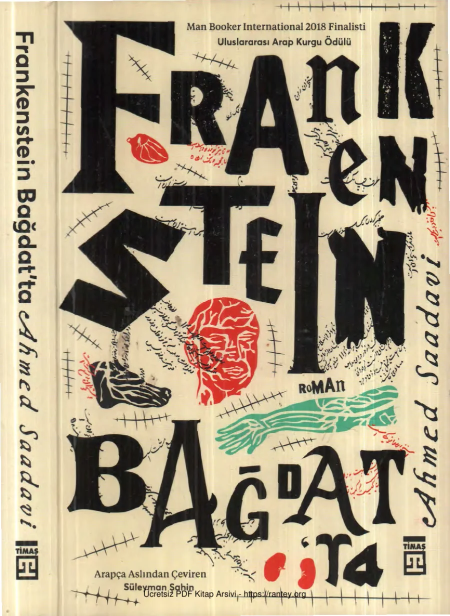 Frankenstein Bağdat'ta kapak görseli