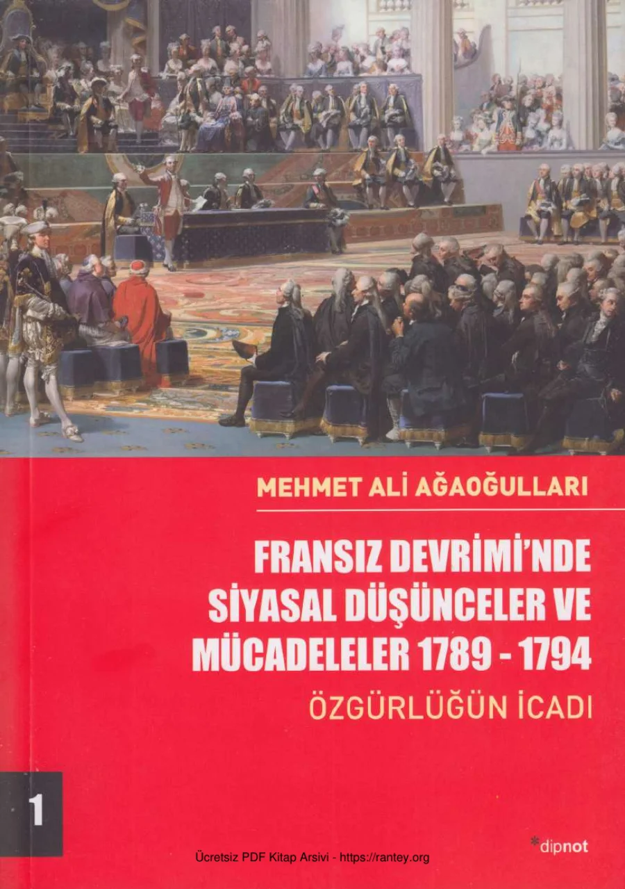 Fransız Devriminde Siyasal Düşünceler ve Mücadeleler 1 kapak görseli