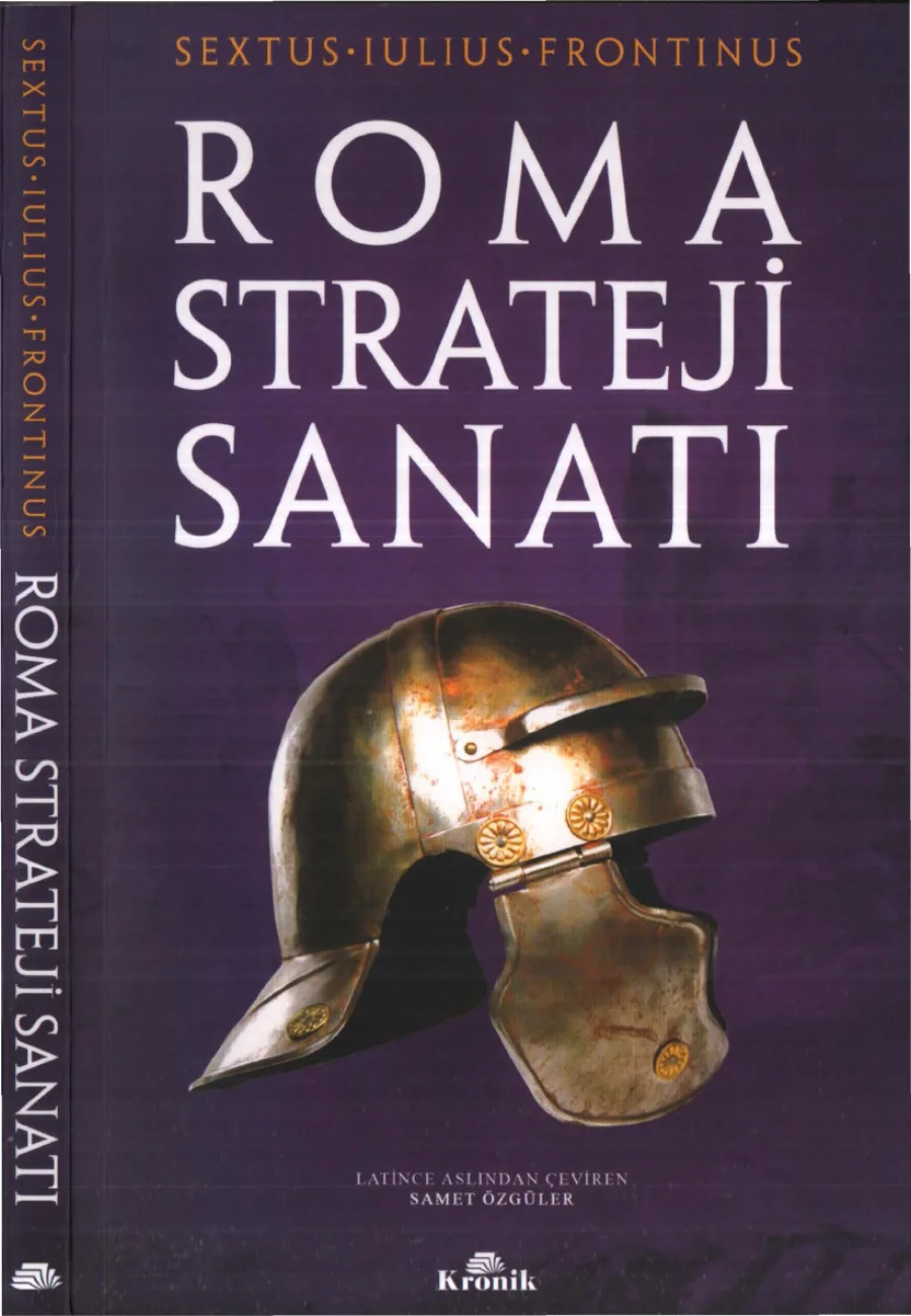 Frontinus Roma Strateji Sanatı kapak görseli
