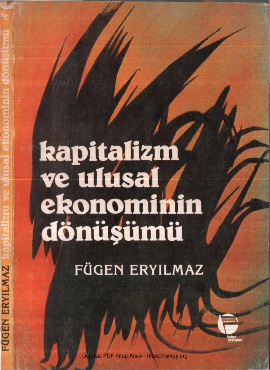 Fügen Eryılmaz Kapitalizm ve Ulusal Ekonominin Dönüşümü kapak görseli