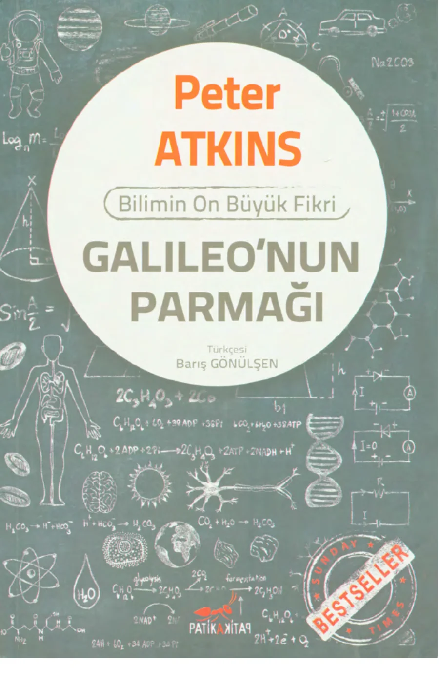 Galileonun Parmağı Bilimin On Büyük Fikri kapak görseli