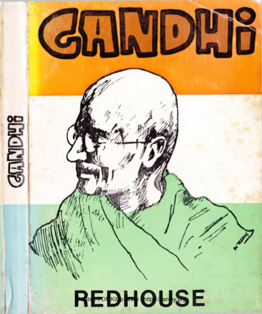 Gandhi Kılıçsız Mücahit kapak görseli