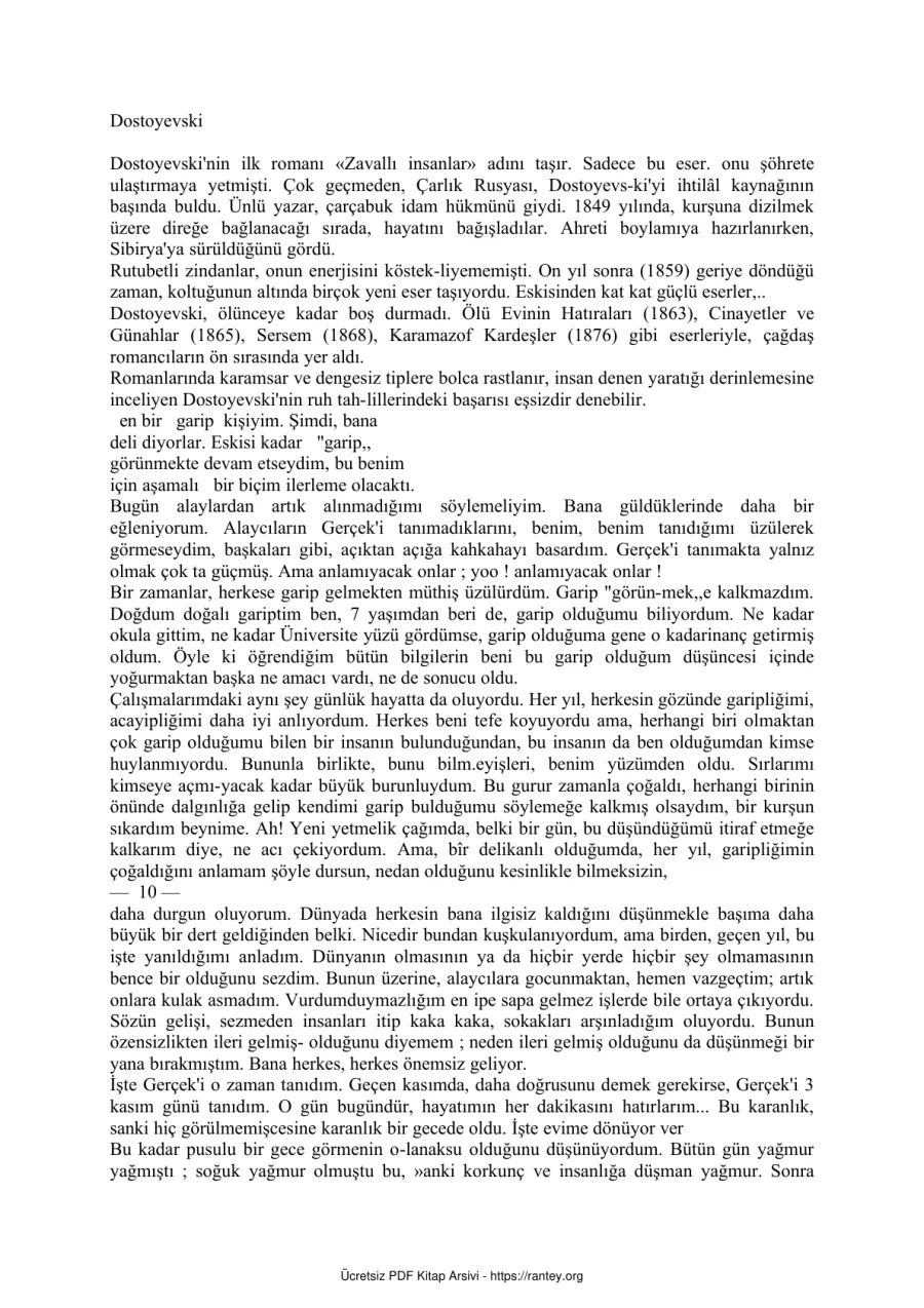 Garip Kişinin Düşü kapak görseli