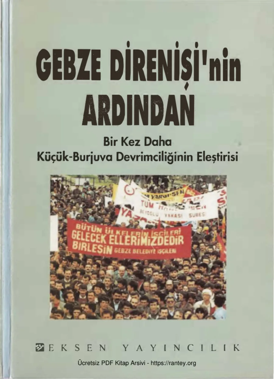 Gebze Direnişinin Ardından kapak görseli