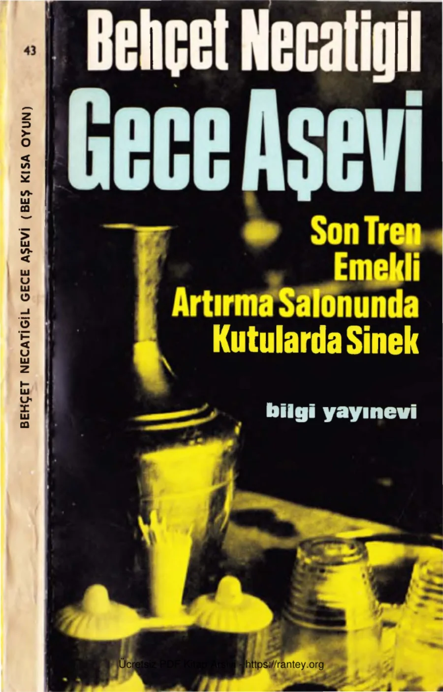 Gece Aşevi Beş Kısa Oyun kapak görseli