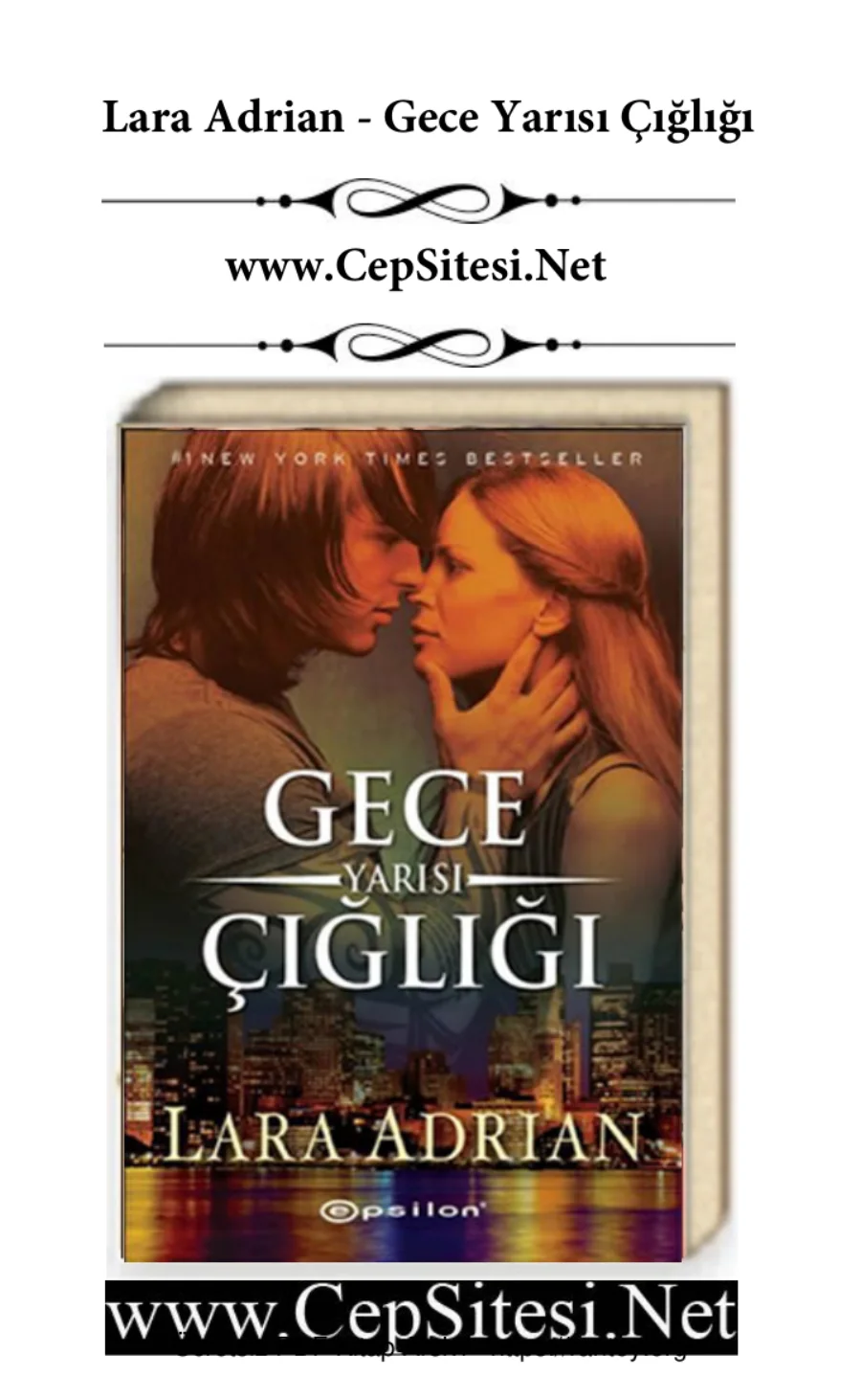 Gece Yarısı Serisi 4 Gece Yarısı Çığlığı kapak görseli