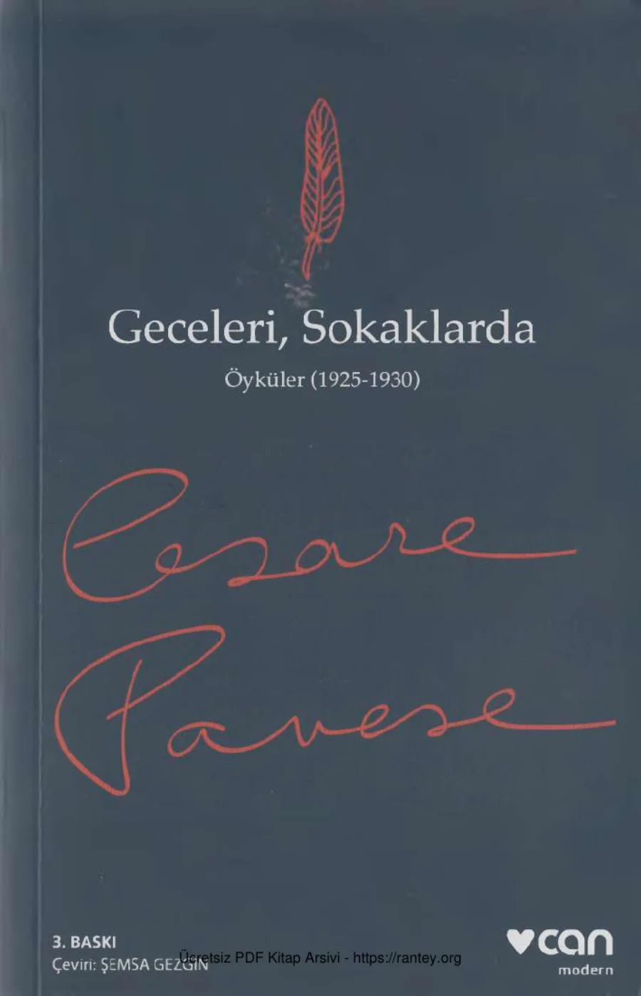 Geceleri Sokaklarda Öyküler 1925 1930 kapak görseli