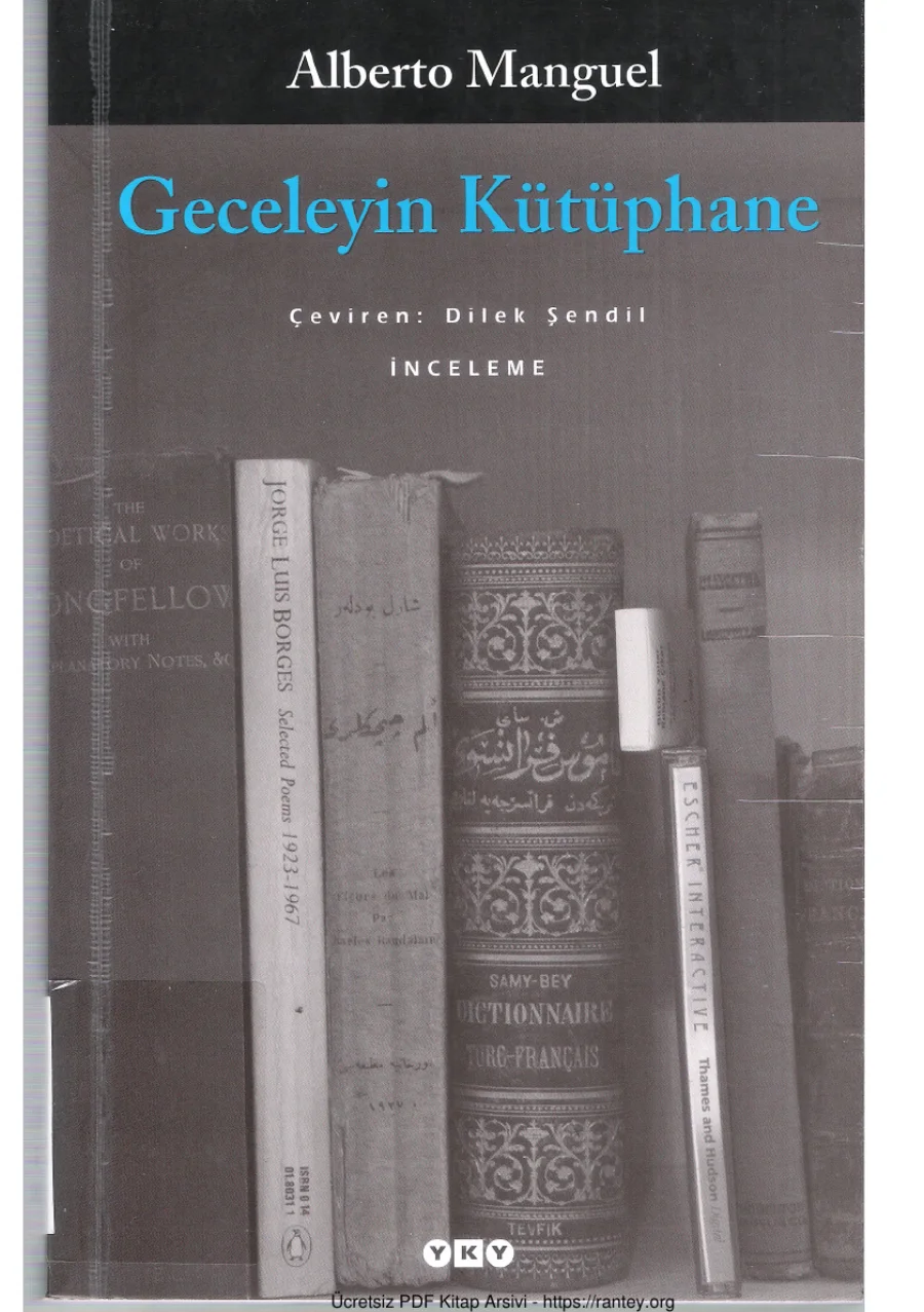 Geceleyin Kütüphane kapak görseli