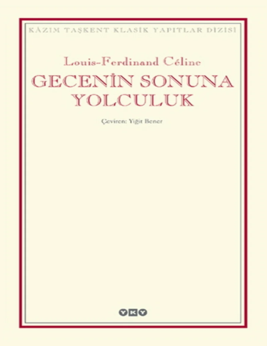 Gecenin Sonuna Yolculuk PDF kapak görseli