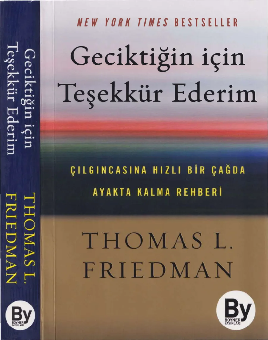 Geciktiğin İçin Teşekkür Ederim kitap kapağı