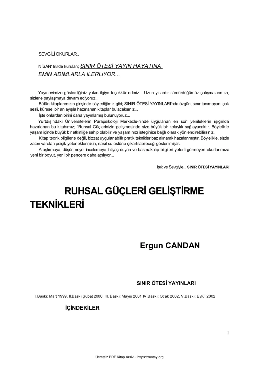 Geliştirme Teknikleri Ergun Candan kapak görseli