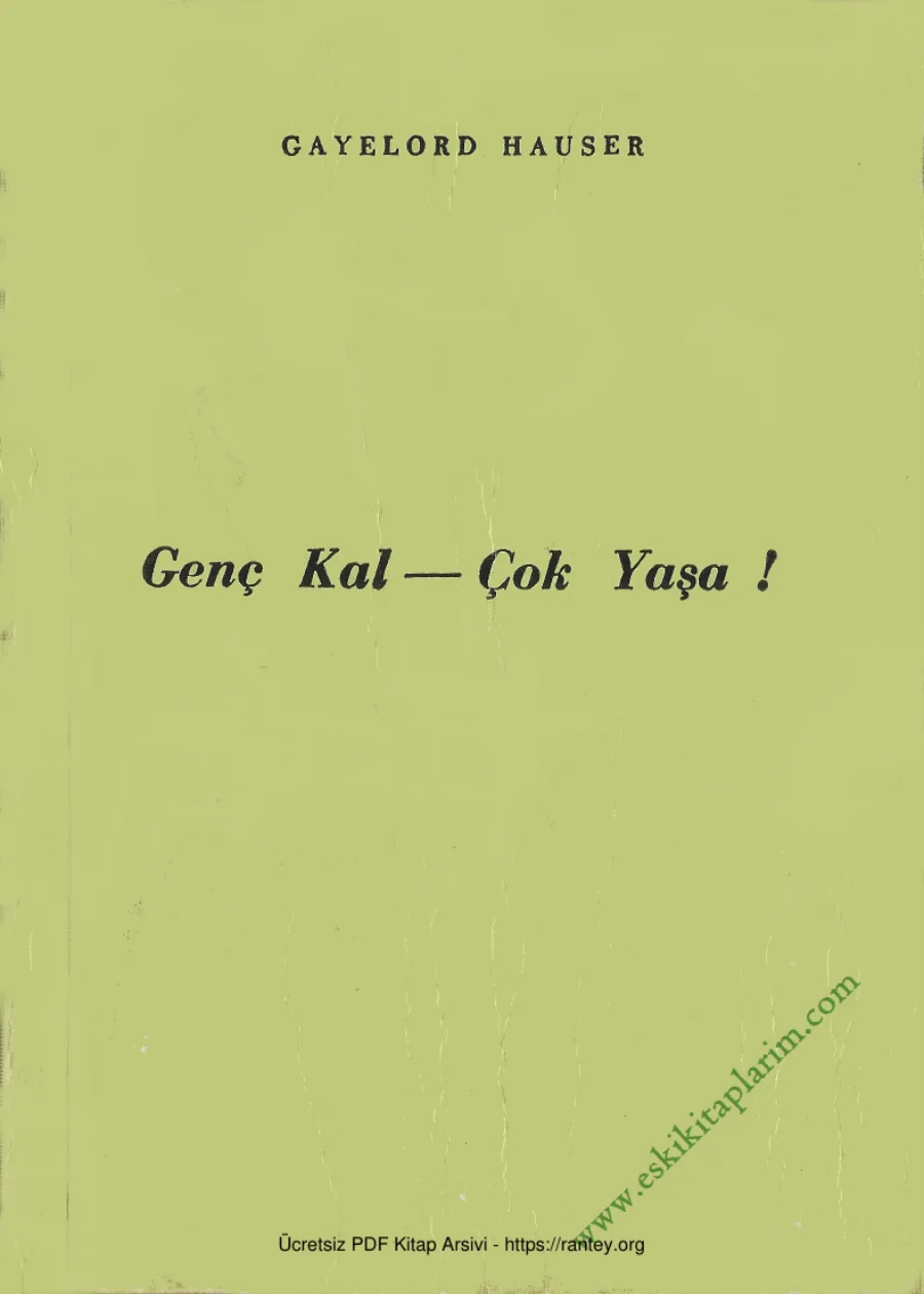 Genç Kal Çok Yaşa kapak görseli