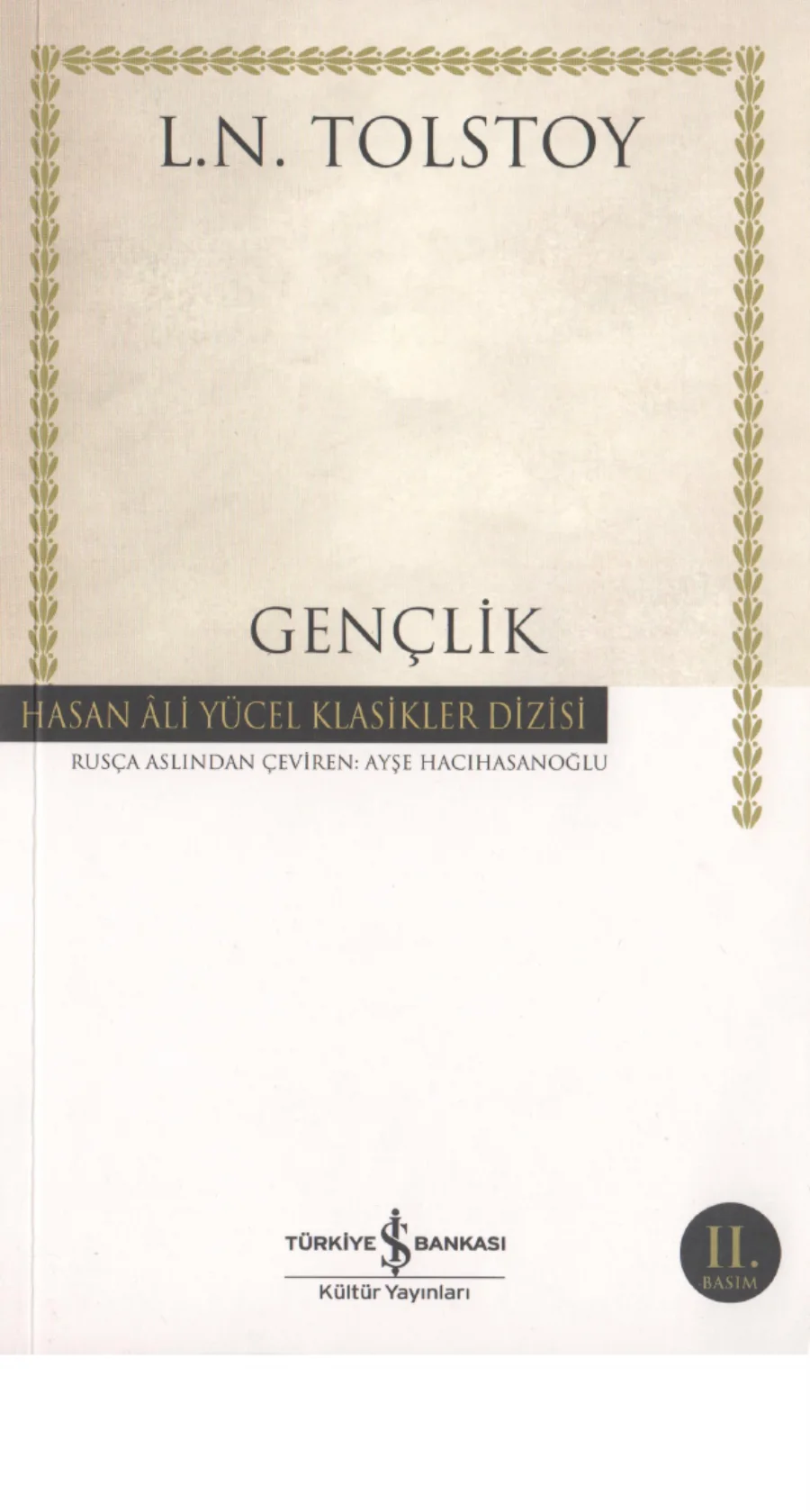 Gençlik kitap kapağı