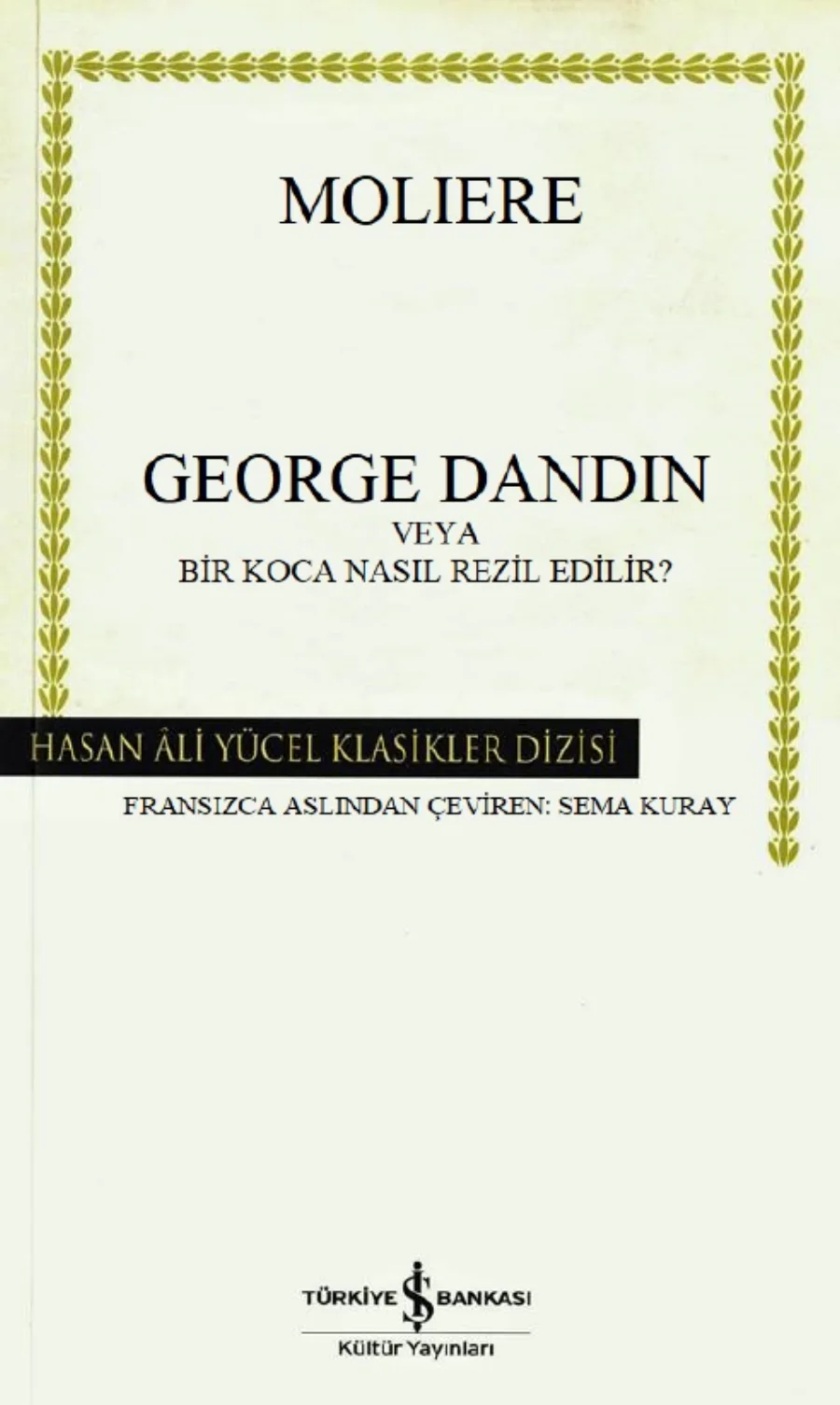 George Dandin kapak görseli