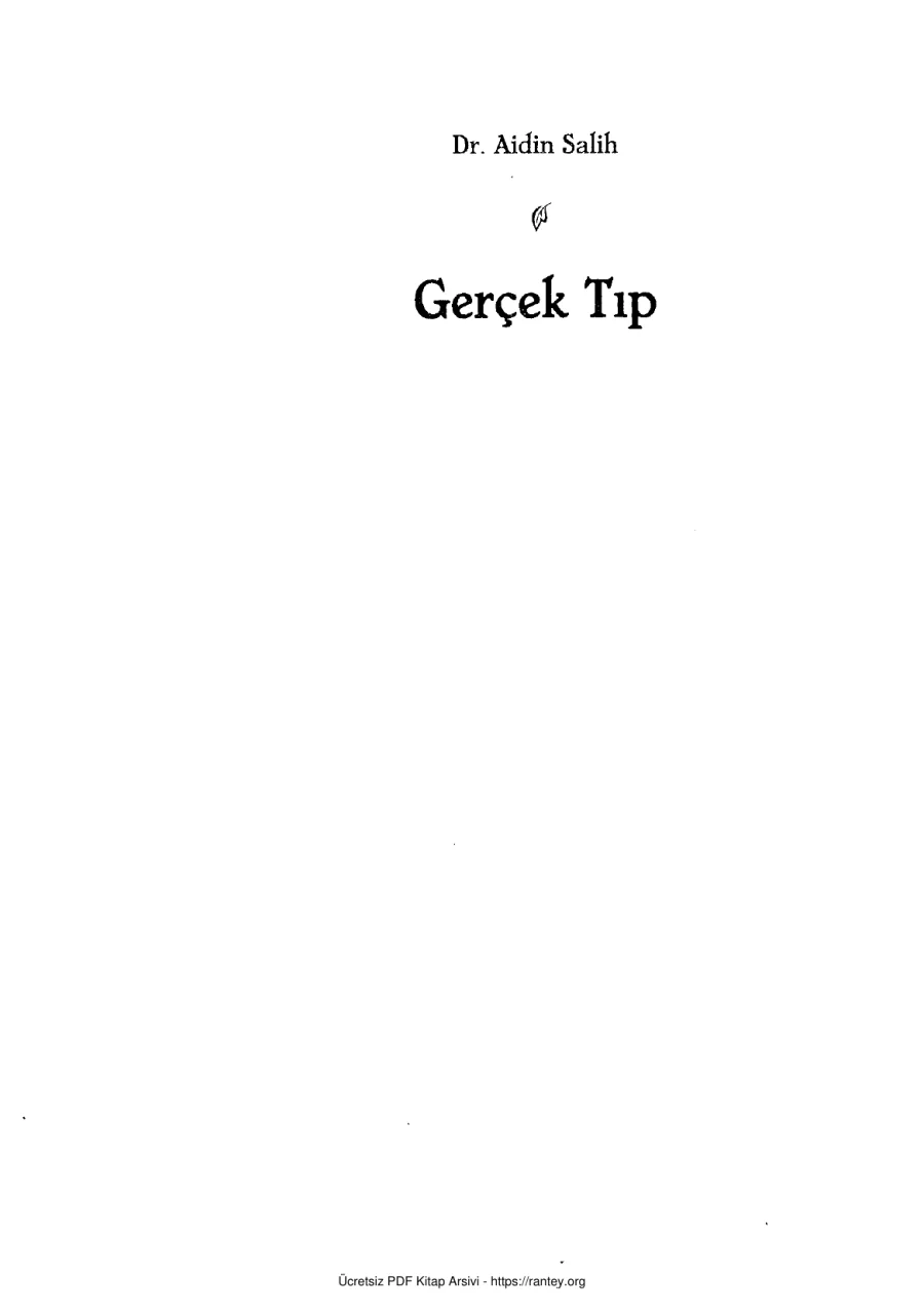 Gerçek Tıp Kitabı kapak görseli