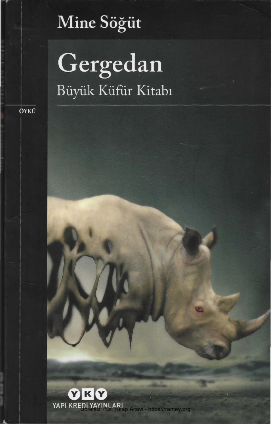Gergedan Büyük Küfür Kitabı kapak görseli