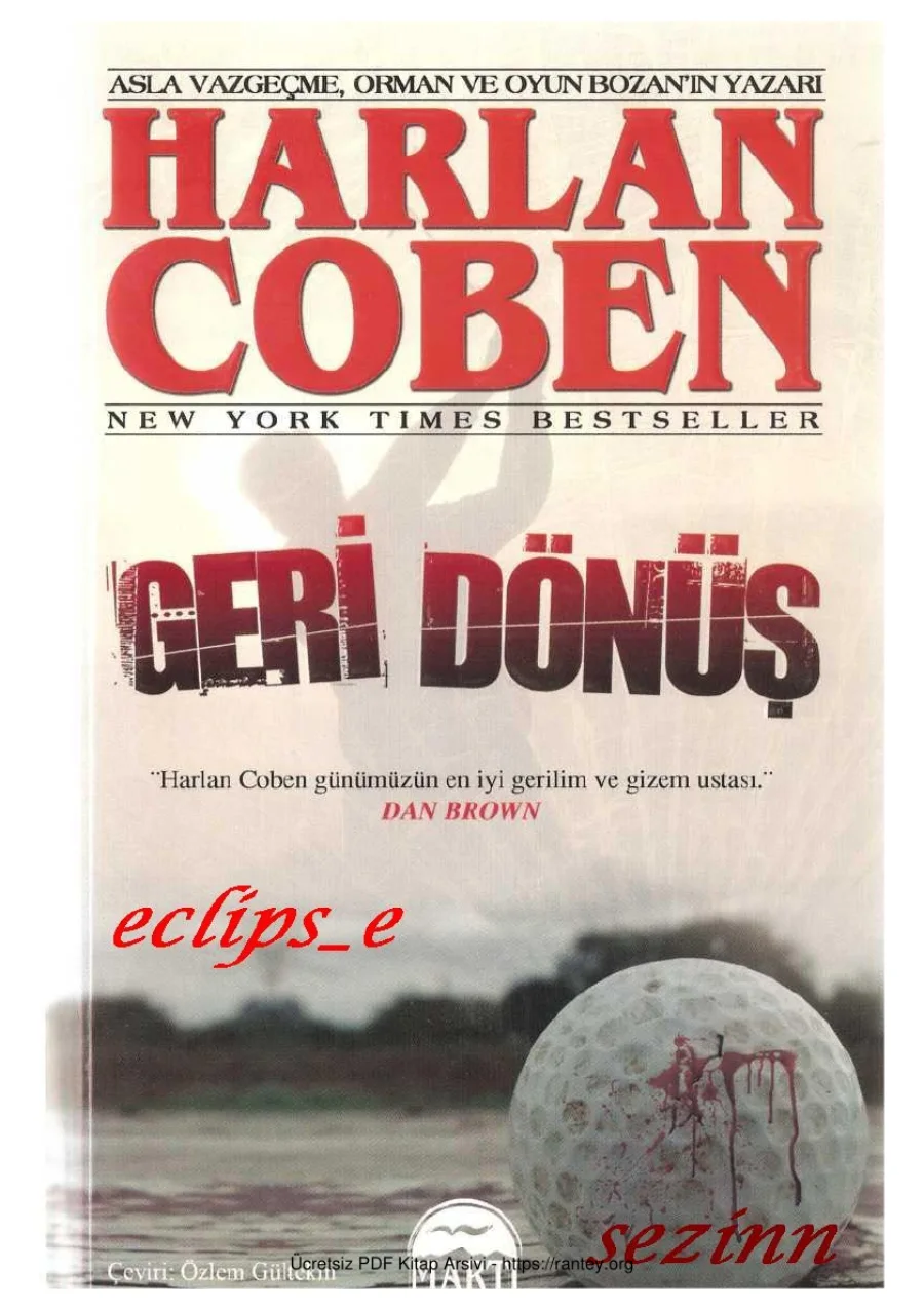 Geri Dönüş kapak görseli