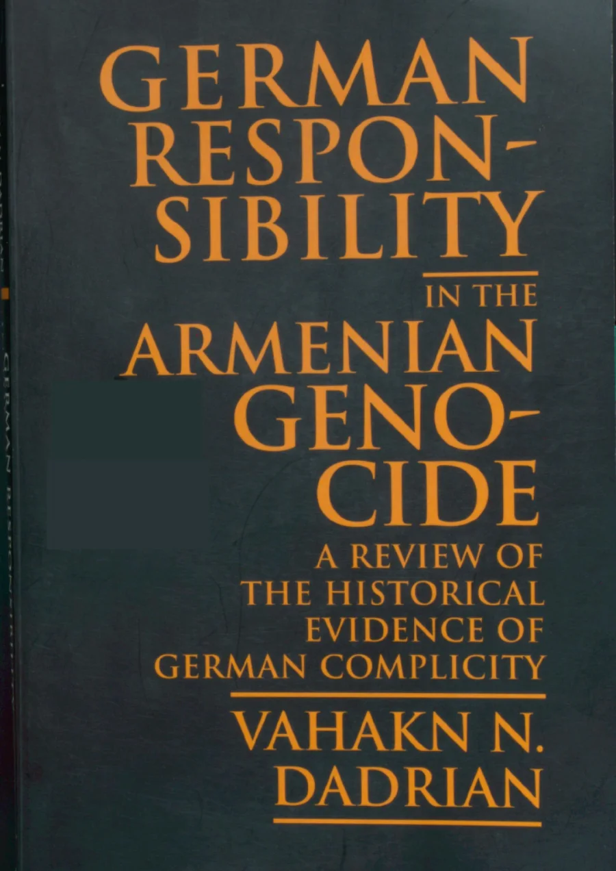 German Responsibility in the Armenian Genocide kitap kapağı