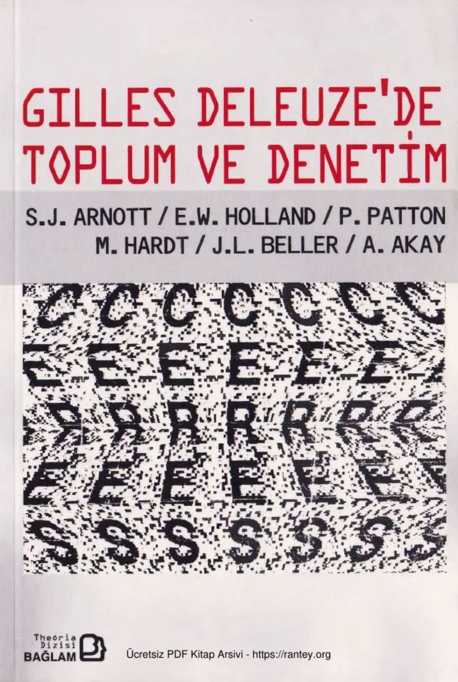 Gilles Deleuzede Toplum ve Denetim kapak görseli