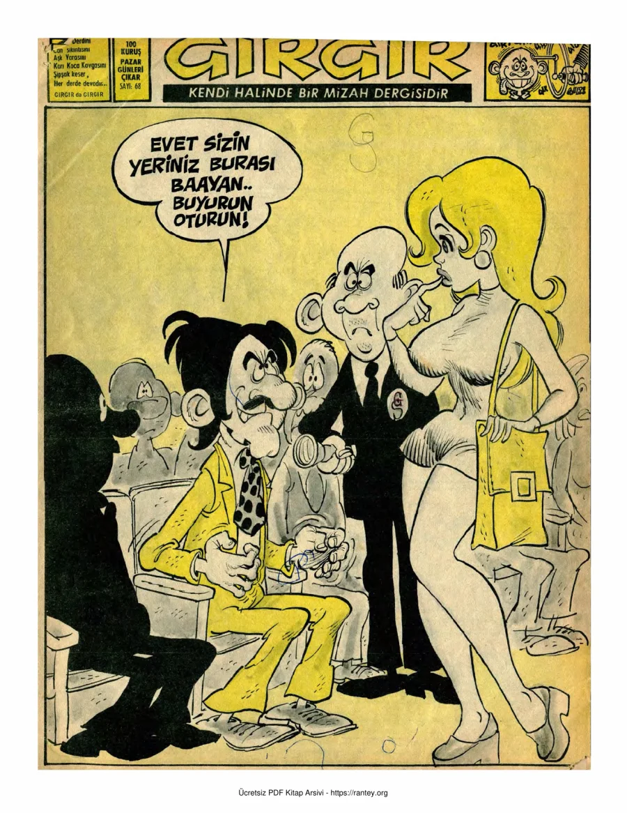 GırGır 1973 Sayı 068 kapak görseli