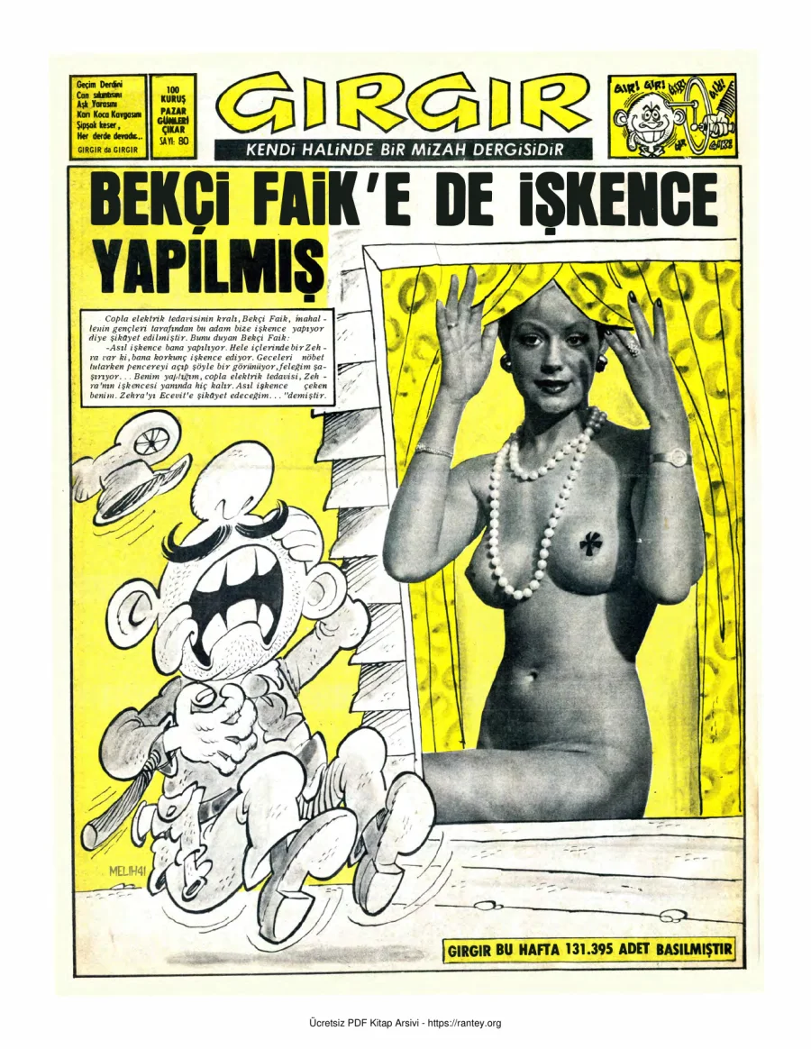 GırGır 1974 Sayı 080 kapak görseli