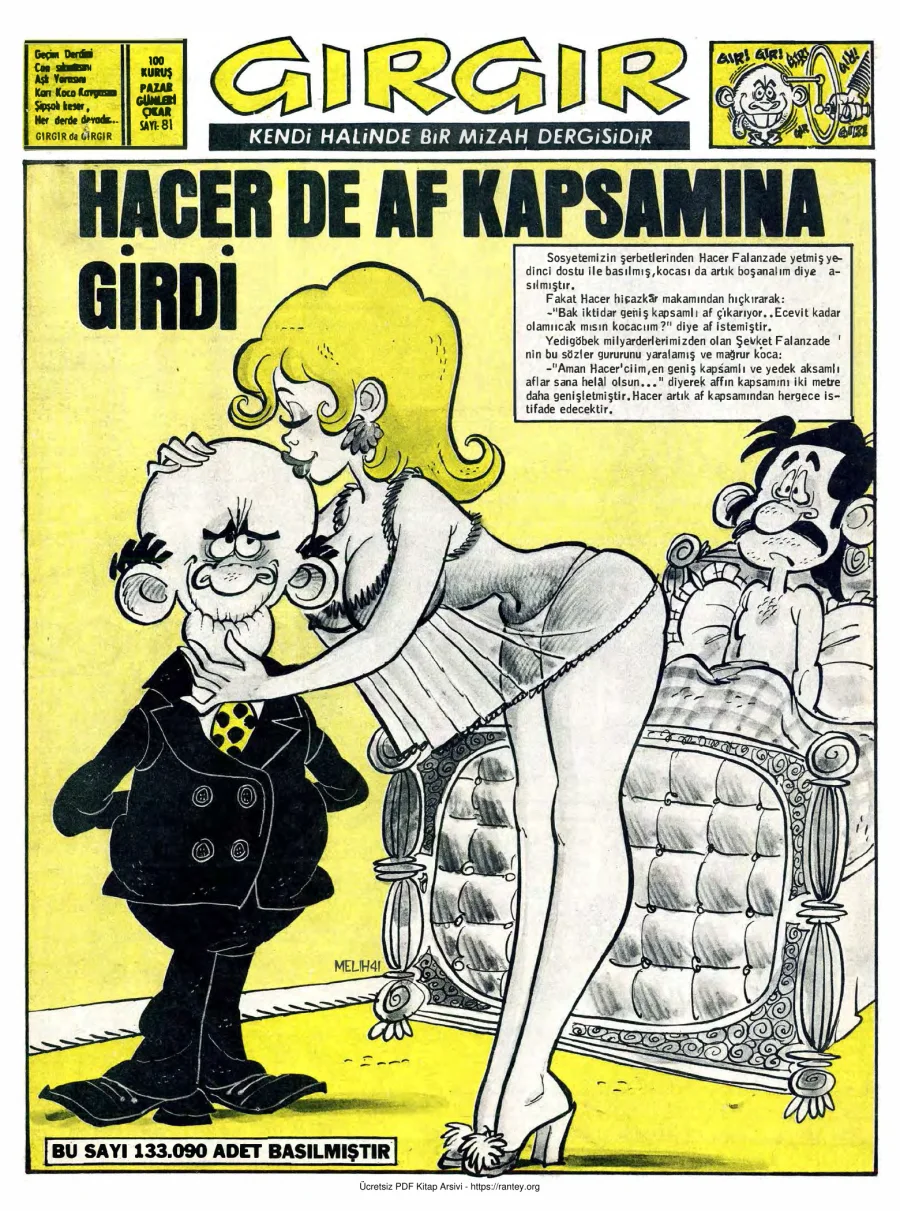 GırGır 1974 Sayı 081 kapak görseli