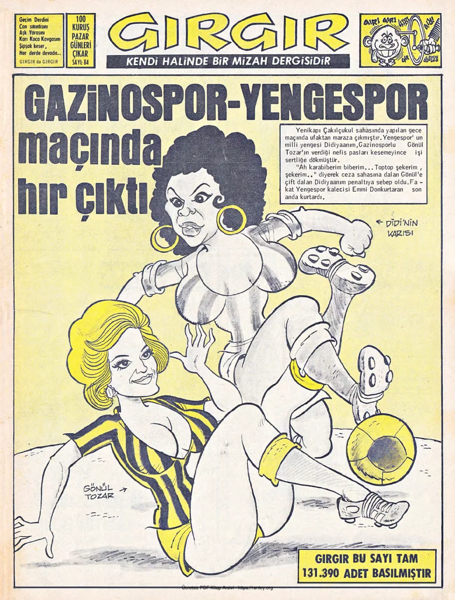 GırGır 1974 Sayı 084 kapak görseli