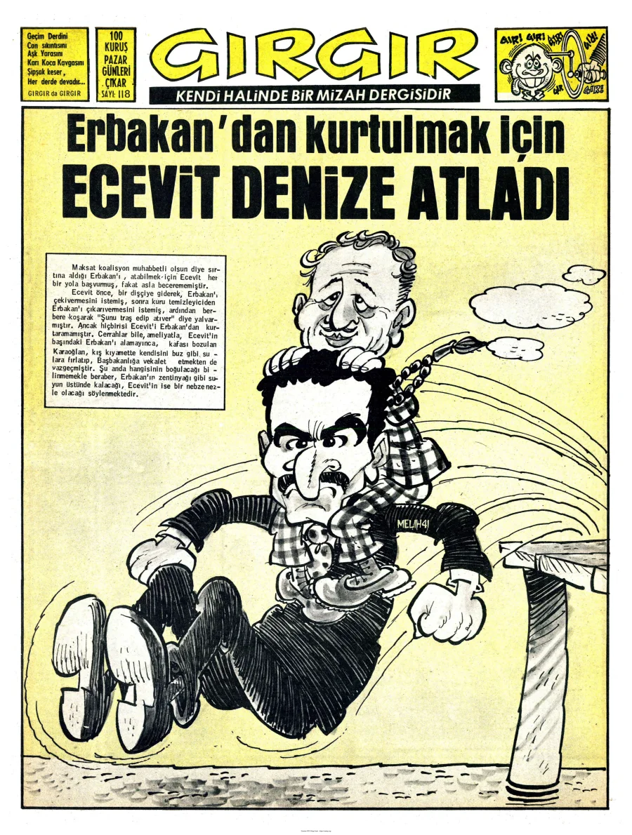 GırGır 1974 Sayı 118 kapak görseli