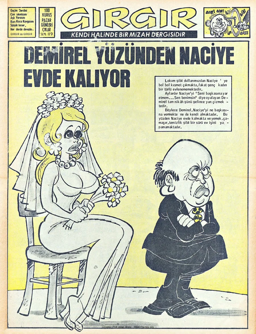 GırGır 1974 Sayı 119 kapak görseli