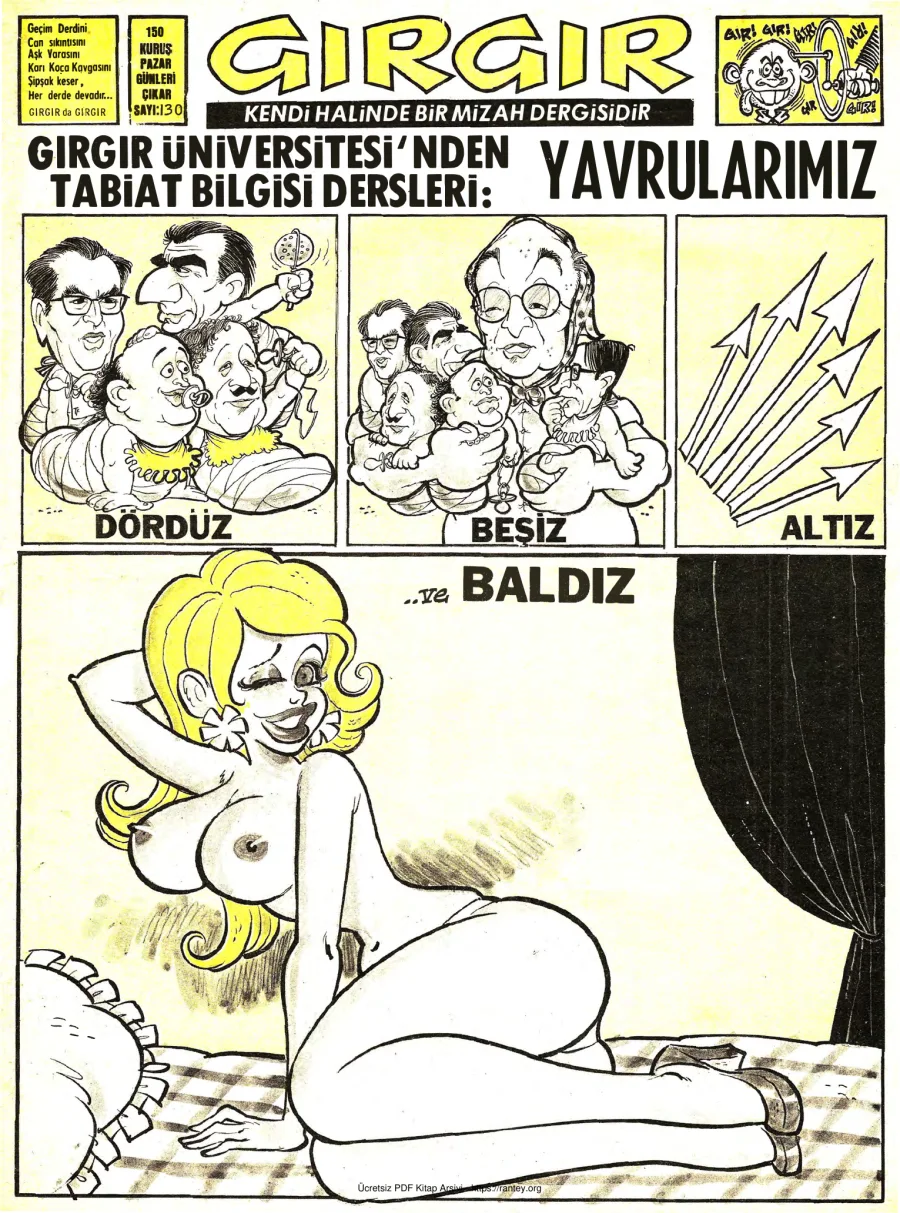 GırGır 1975 Sayı 130 kapak görseli