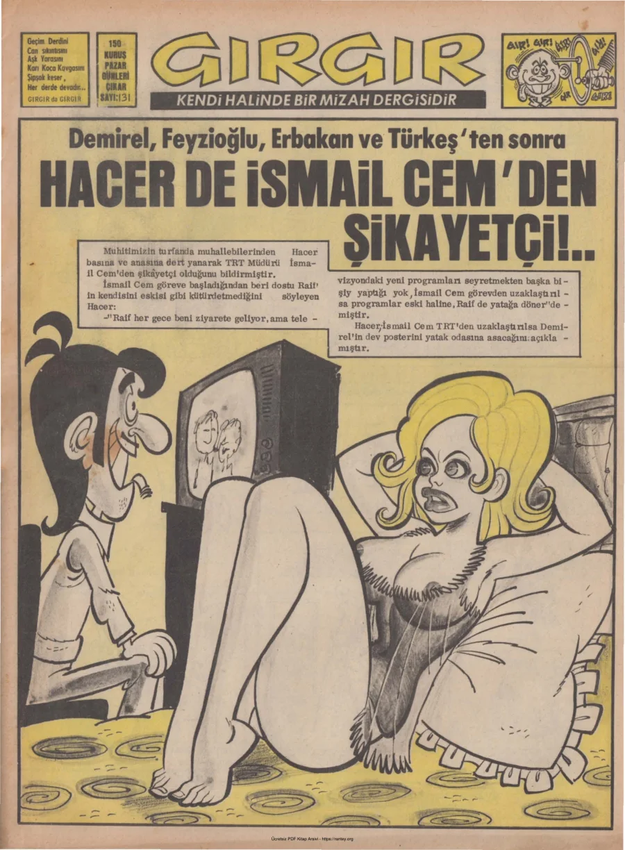GırGır 1975 Sayı 131 kapak görseli