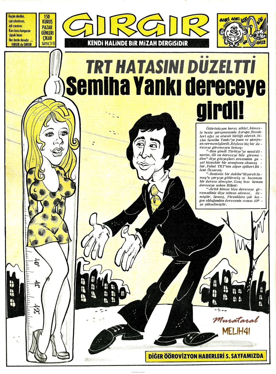 GırGır 1975 Sayı 138 kapak görseli