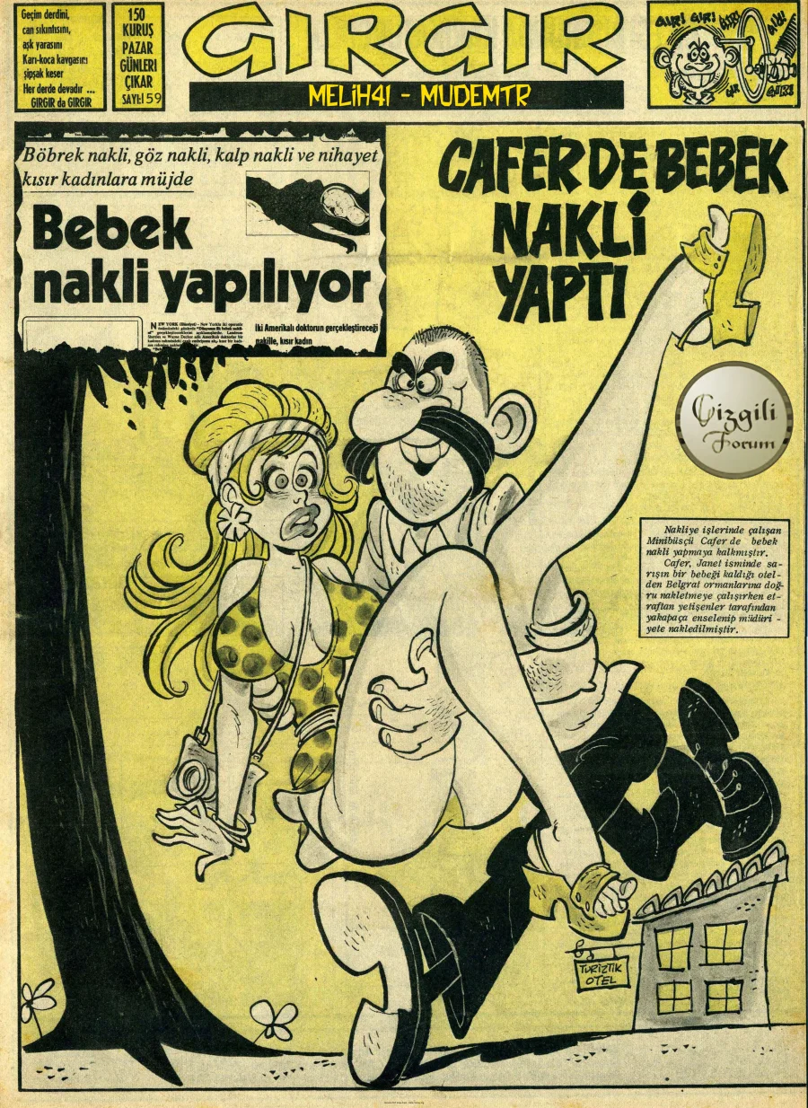 GırGır 1975 Sayı 159 kapak görseli