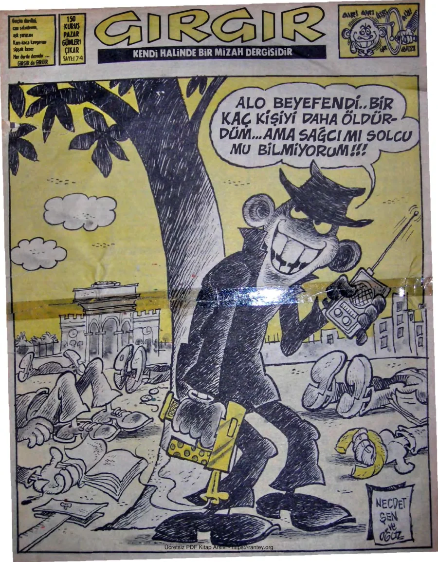 GırGır 1975 Sayı 174 kapak görseli